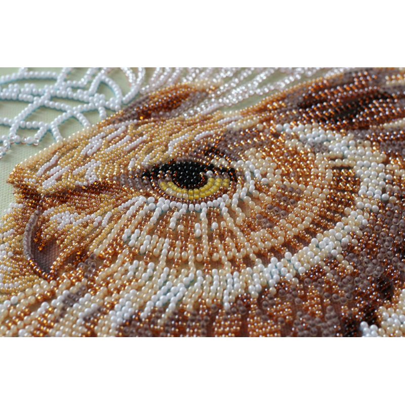 Bead Embroidery Kit on Art Canvas "Totem"