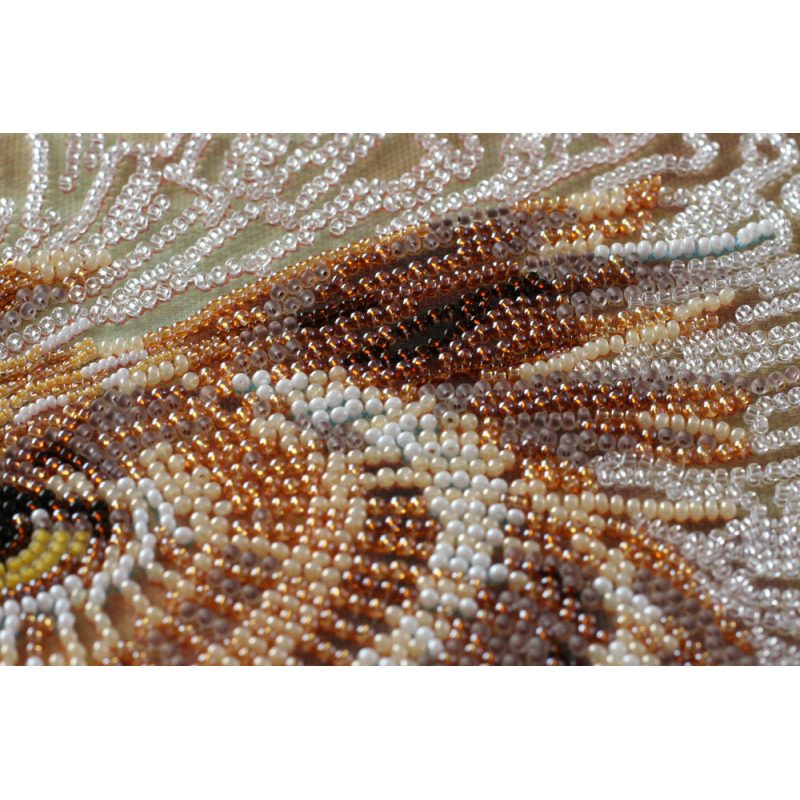 Bead Embroidery Kit on Art Canvas "Totem"