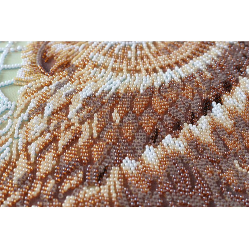 Bead Embroidery Kit on Art Canvas "Totem"