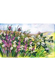 Bead Embroidery Kit on Art Canvas "Music of herbs"