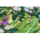 Bead Embroidery Kit on Art Canvas "Music of herbs"