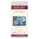 Bead Embroidery Kit on Art Canvas "Bluebird of happiness"