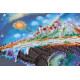 Bead Embroidery Kit on Art Canvas "Universe"
