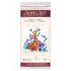 Bead Embroidery Kit on Art Canvas "Spotty giraffes"