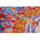 Bead Embroidery Kit on Art Canvas "Messenger of happiness"