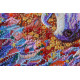Bead Embroidery Kit on Art Canvas "Messenger of happiness"