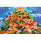 Bead Embroidery Kit on Art Canvas "Wonder-tree"