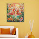 Bead Embroidery Kit on Art Canvas "Awe of the senses"