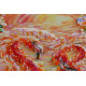 Bead Embroidery Kit on Art Canvas "Awe of the senses"