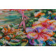 Bead Embroidery Kit on Art Canvas "Awe of the senses"