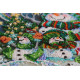 Bead Embroidery Kit on Art Canvas "New year‘s night"