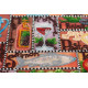 Bead Embroidery Kit on Art Canvas "Gourmet alphabet"