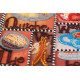 Bead Embroidery Kit on Art Canvas "Gourmet alphabet"