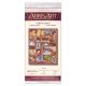 Bead Embroidery Kit on Art Canvas "Gourmet alphabet"