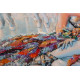 Bead Embroidery Kit on Art Canvas "After the premiere"