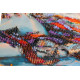 Bead Embroidery Kit on Art Canvas "After the premiere"