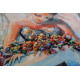 Bead Embroidery Kit on Art Canvas "After the premiere"