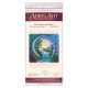 Bead Embroidery Kit on Art Canvas "Crystal spray fly"