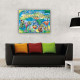 Bead Embroidery Kit on Art Canvas "Cocktail-party"