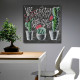 Bead Embroidery Kit on Art Canvas "Life is beautiful"