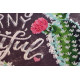 Bead Embroidery Kit on Art Canvas "Life is beautiful"