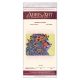 Bead Embroidery Kit on Art Canvas "Sun symbol"