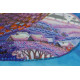 Bead Embroidery Kit on Art Canvas "On the wings of the night"