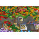 Bead Embroidery Kit on Art Canvas "Bridge"