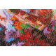Bead Embroidery Kit on Art Canvas "Dreaming"