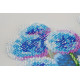 Bead Embroidery Kit on Art Canvas "Blue balls"