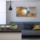 Bead Embroidery Kit on Art Canvas "Cranes"