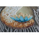Bead Embroidery Kit on Art Canvas "White"