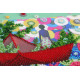 Bead Embroidery Kit on Art Canvas "Spring is coming - spring is the way!"