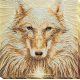Bead Embroidery Kit on Art Canvas "Leader"