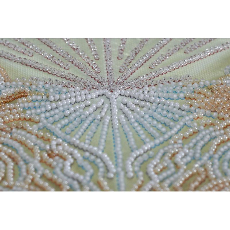 Bead Embroidery Kit on Art Canvas "Leader"