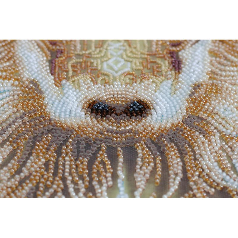 Bead Embroidery Kit on Art Canvas "Leader"