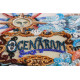 Bead Embroidery Kit on Art Canvas "Secrets of the ocean"