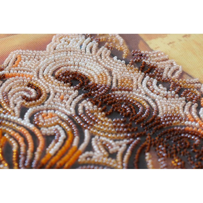 Bead Embroidery Kit on Art Canvas "Day flicker"