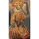 Bead Embroidery Kit on Art Canvas "Gold of the night"