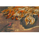Bead Embroidery Kit on Art Canvas "Gold of the night"