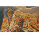 Bead Embroidery Kit on Art Canvas "Gold of the night"