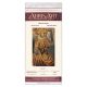 Bead Embroidery Kit on Art Canvas "Gold of the night"