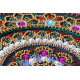 Bead Embroidery Kit on Art Canvas "Mandala"