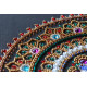 Bead Embroidery Kit on Art Canvas "Mandala"