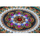 Bead Embroidery Kit on Art Canvas "Mandala"