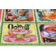 Bead Embroidery Kit on Art Canvas "Tea map"