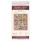 Bead Embroidery Kit on Art Canvas "Tea map"
