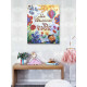 Bead Embroidery Kit on Art Canvas "Made from a miracle"