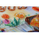 Bead Embroidery Kit on Art Canvas "Made from a miracle"