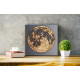 Bead Embroidery Kit on Art Canvas "Moon"